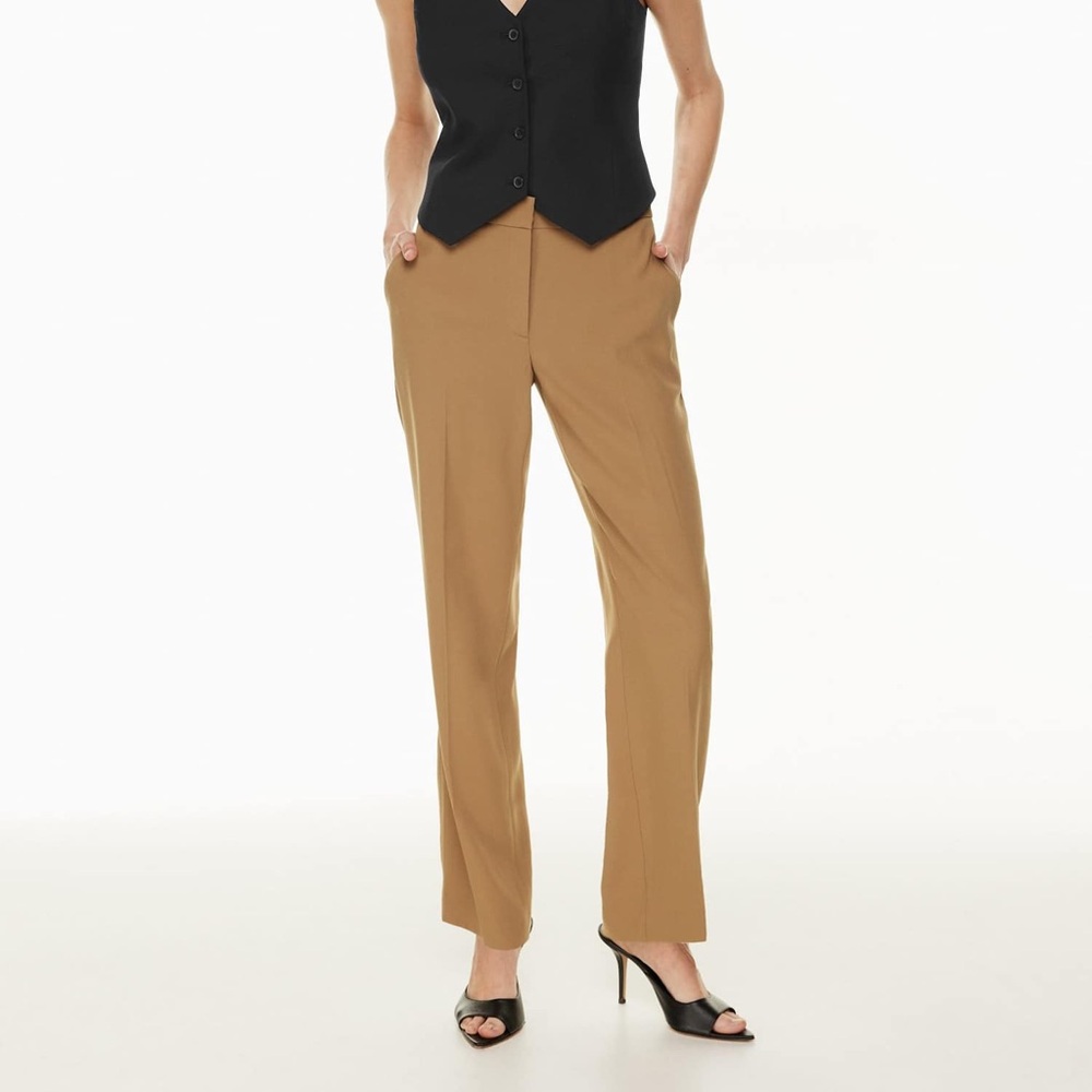 Aritzia Babaton Command Pant Mid-rise straight-leg pants NWT Size 4